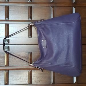 Vintage Kate Spade Pebble Leather Handbag